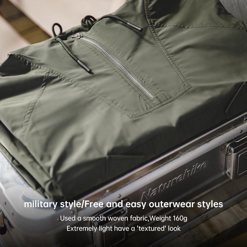 MADEN Herren Schwere Baumwoll Urban Outdoor M43 Hoodie