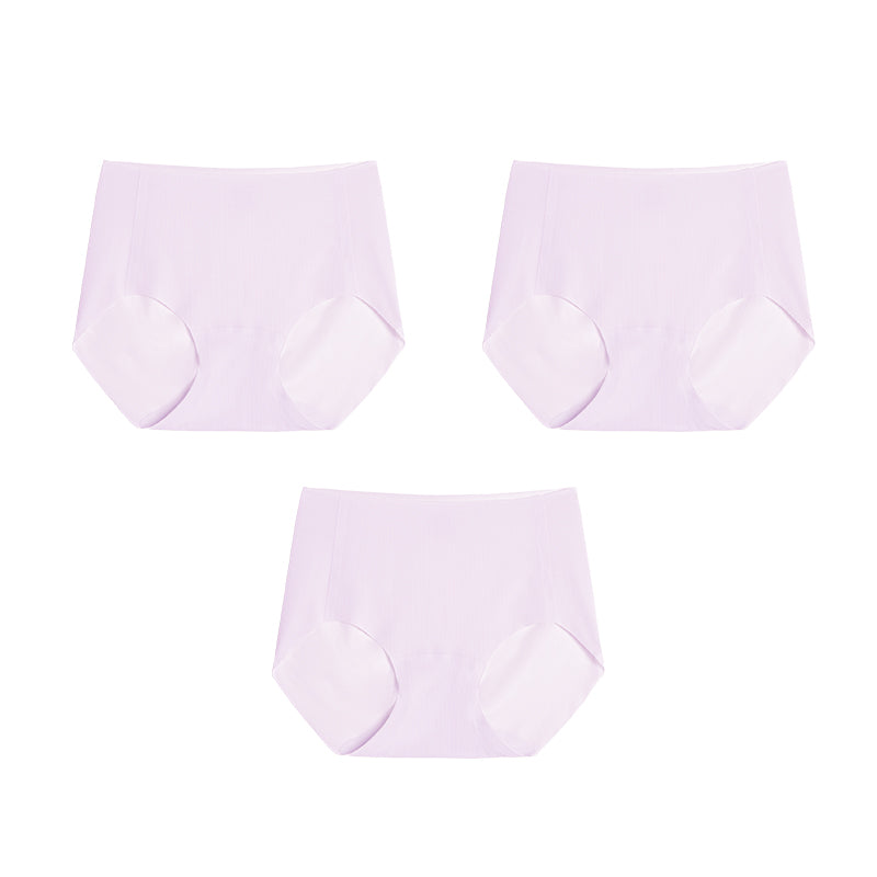 Paquete de 3 bragas de verano sin costuras y transpirables para mujer MADEN