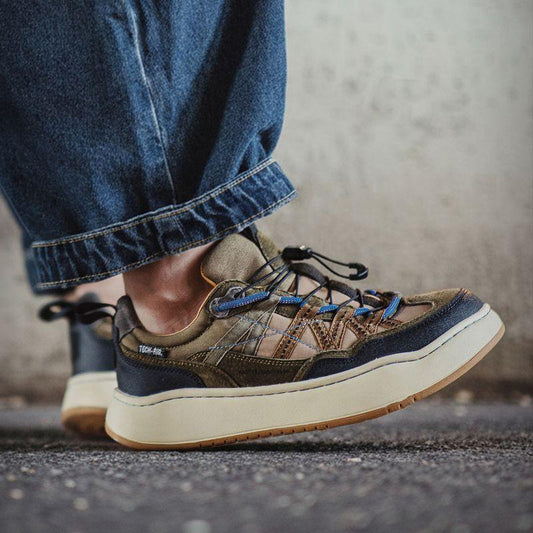 MADEN Herren Dicksohlige Wandersneakers
