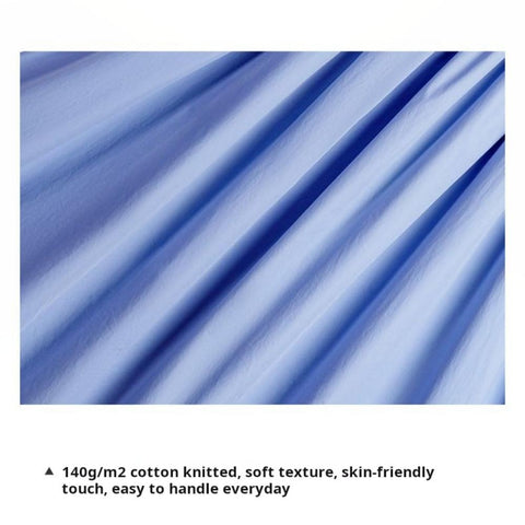 Maden Babyblaues ärmelloses Maxikleid 