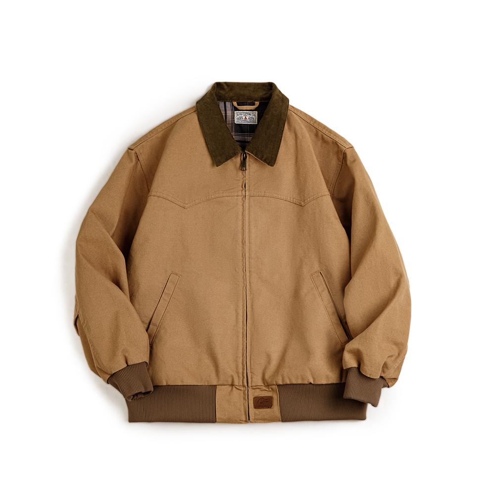 ｓａｎｔａ　ｆｅ　ブルゾン MADEN Men's Retro SantaFe Canvas Jacket – 430gsm Cotton Short Coat