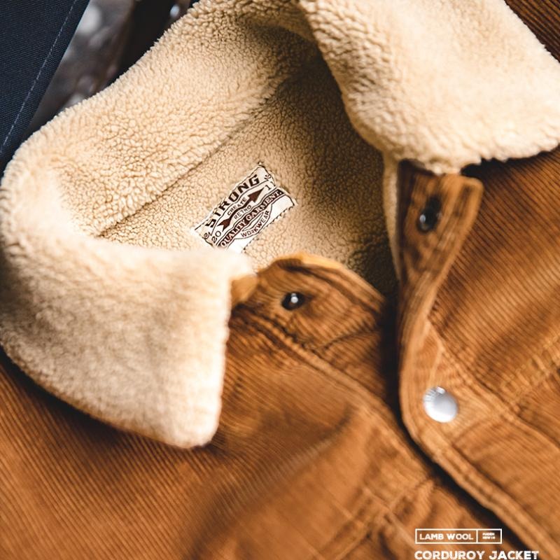 MADEN Corduroy Sherpa Jacke