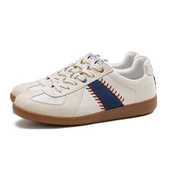 MADEN Herren Retro Wildleder Trainer mit grober Sohle