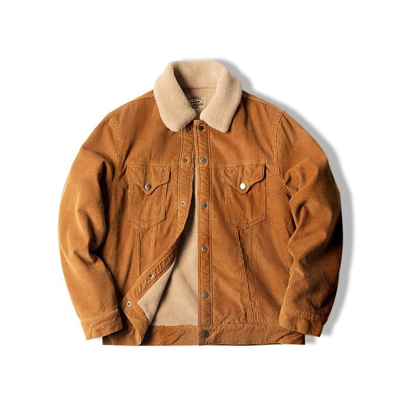 MADEN Corduroy Sherpa Jacke