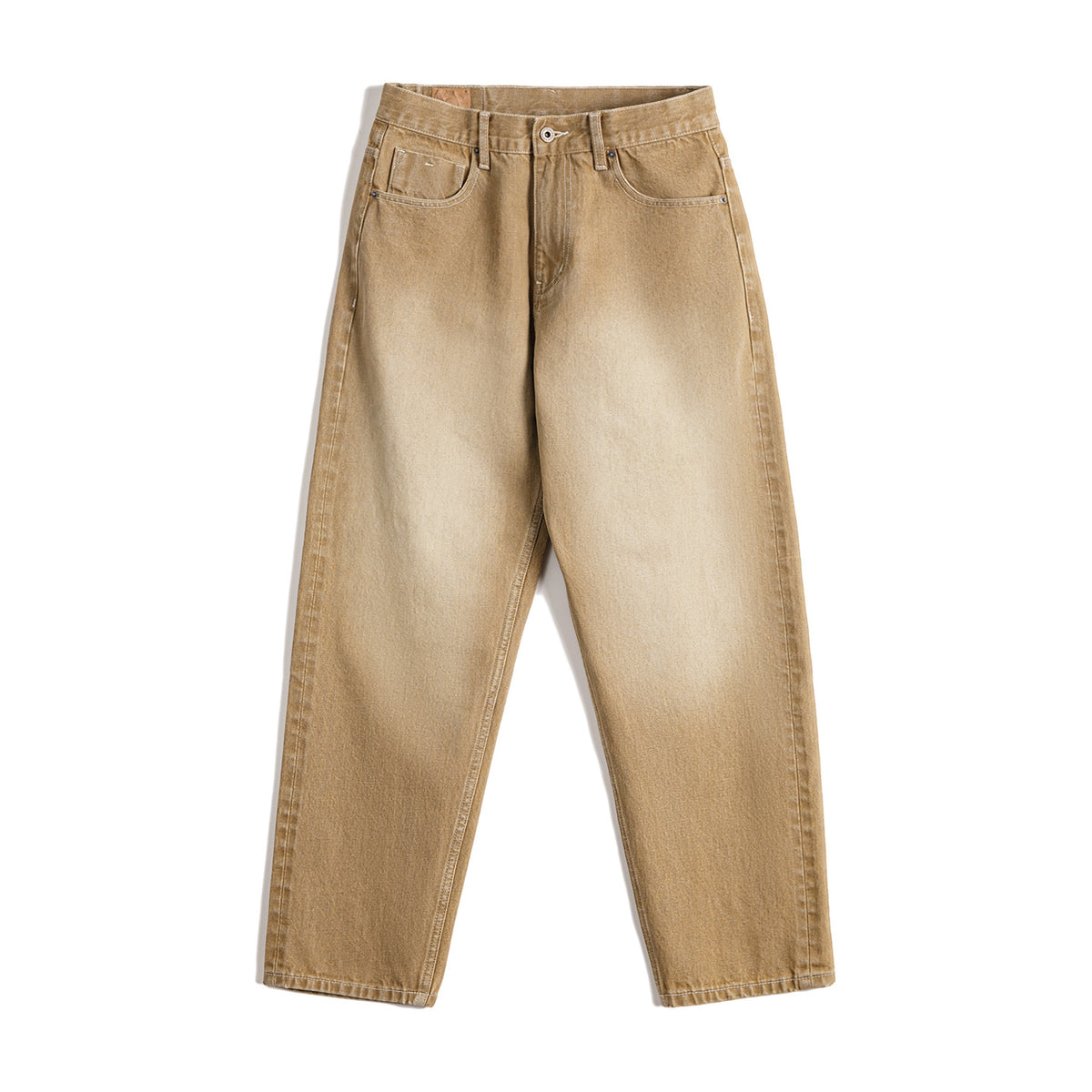 MADEN Washed Coffee Jeans