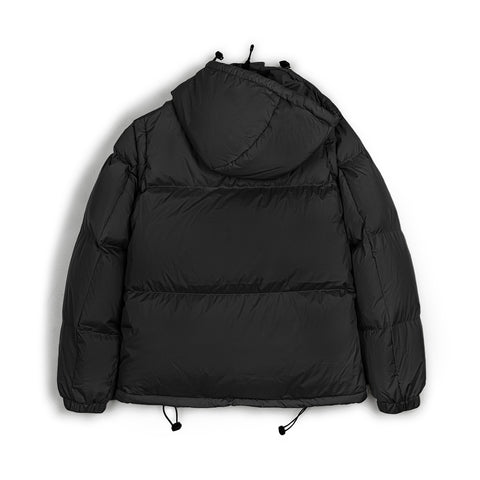 마덴 남성용 겨울 분리형 소매 다운 재킷 야외 기능성 후드 조끼 따뜻한 두꺼운 외투 다용도 파카