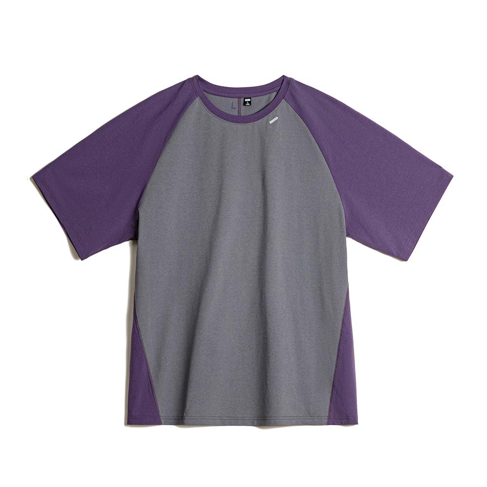 MADEN Quick-Dry Colorblock Breathable T-shirt