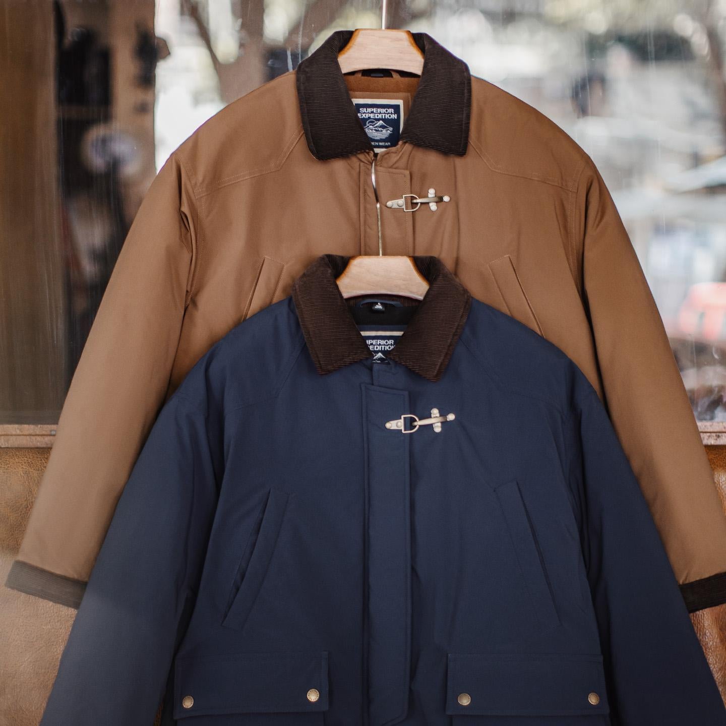 MADEN Corduroy Patchwork Padded Hunting Jacket