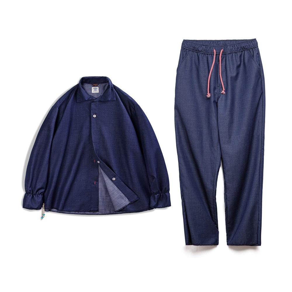 Jeans rectos sueltos con tacto de Tencel retro MADEN
