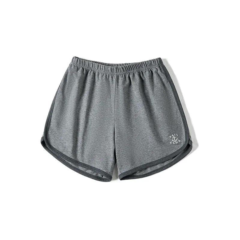 MADEN Women's Athletic Running Shorts Elastic High Waist Gym Workout Sport Shorts Summer Casual Breathable Short Pants Plus Size