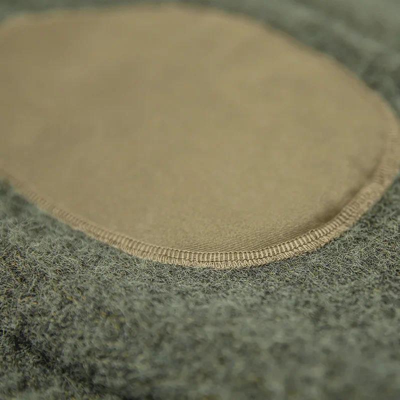 MADEN Mohair Turtleneck Sweater – Vintage Soft Knitted with Elbow Patch
