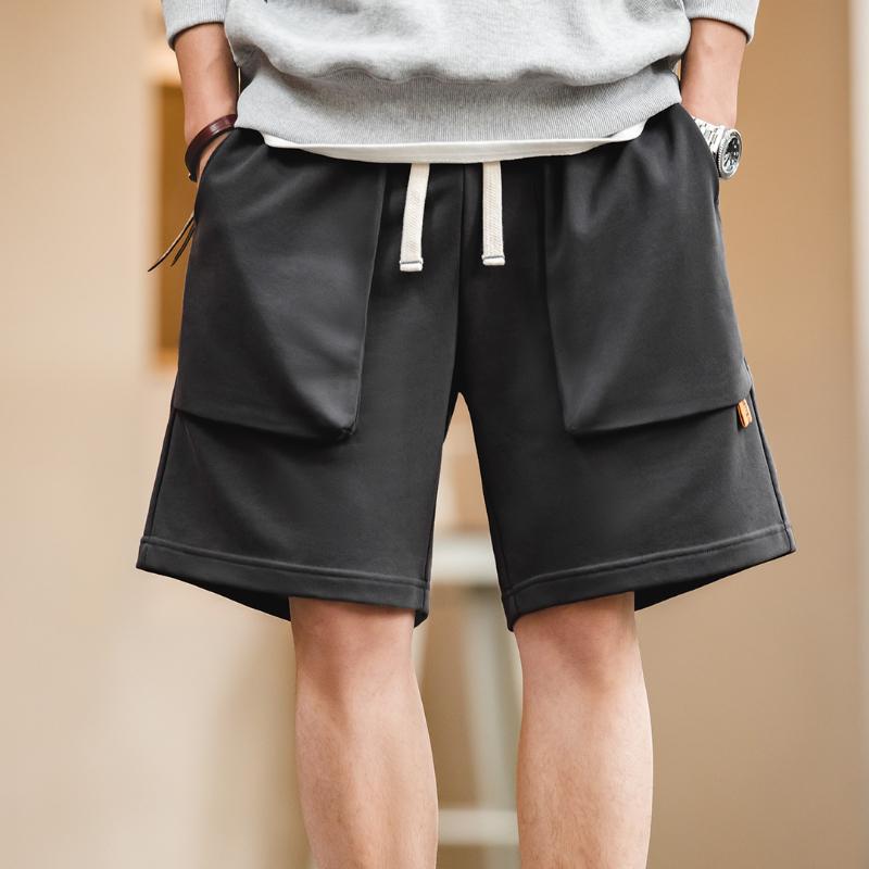 MADEN Schwere Strick-Cargo-Sweatpants mit Taschen