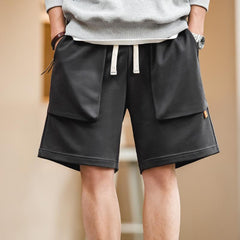 MADEN Schwere Strick-Cargo-Sweatpants mit Taschen