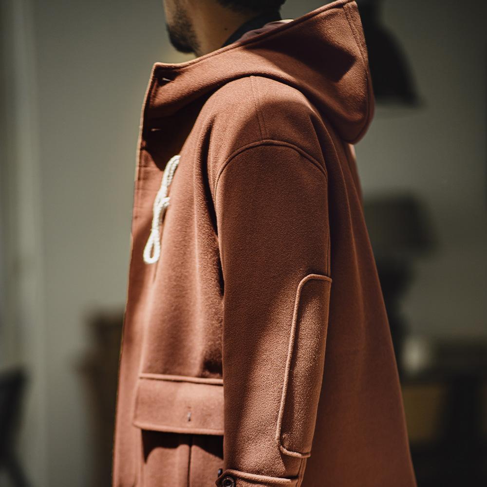 MADEN Hooded Toggle Coat Unisex
