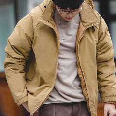 MADEN 후드 다운 재킷 – 경량 및 방풍
