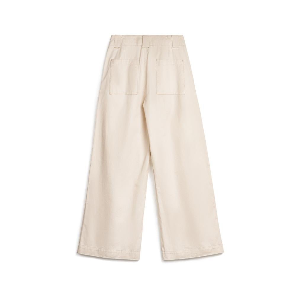 Maden Women's Linen Wide-leg Pants Casual Chic Summer