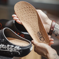 Zuecos impermeables de chef slip-on de peso pesado MADEN