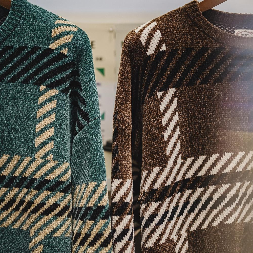 MADEN Christmas Chenille Sweater