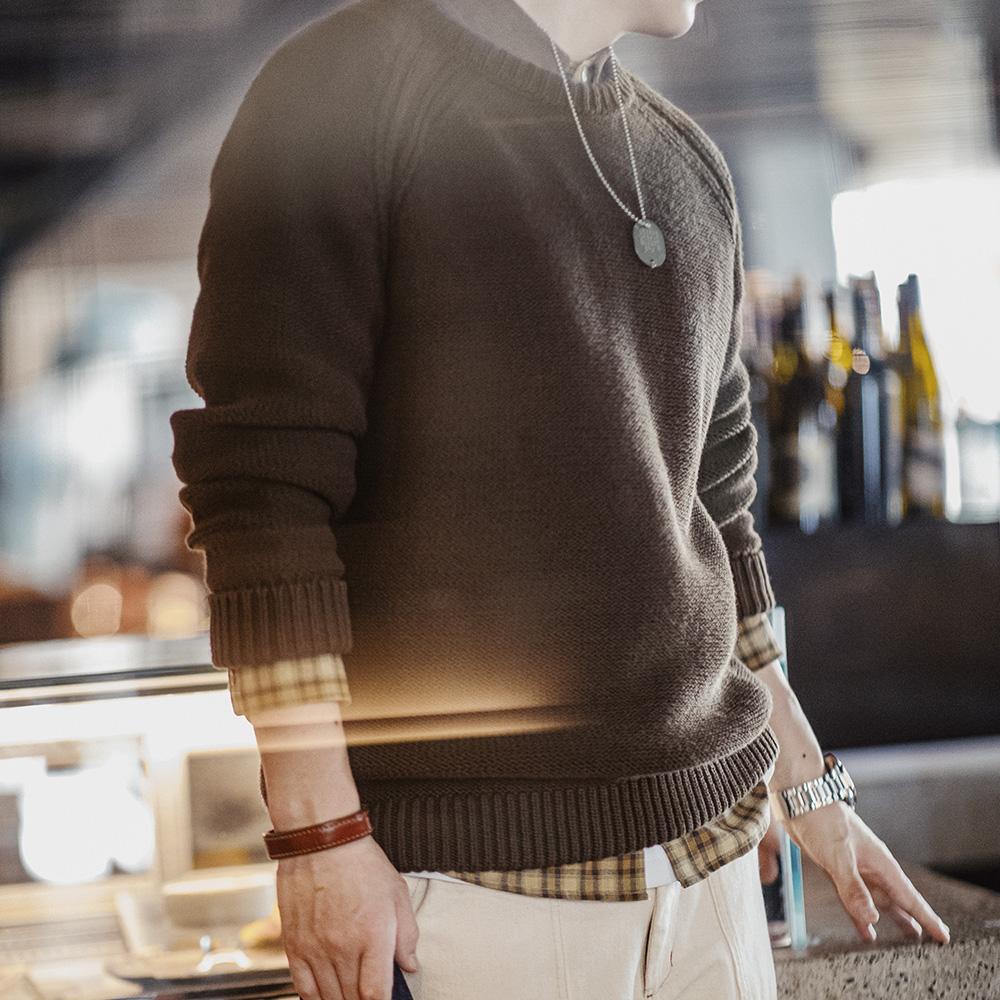 Suéter Texturizado MADEN - Prenda de Punto Acogedora para Hombre