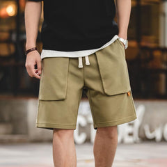 MADEN Schwere Strick-Cargo-Sweatpants mit Taschen