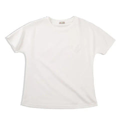 MADEN Kurzärmeliges Ice-Silk T-Shirt mit Rundhalsausschnitt