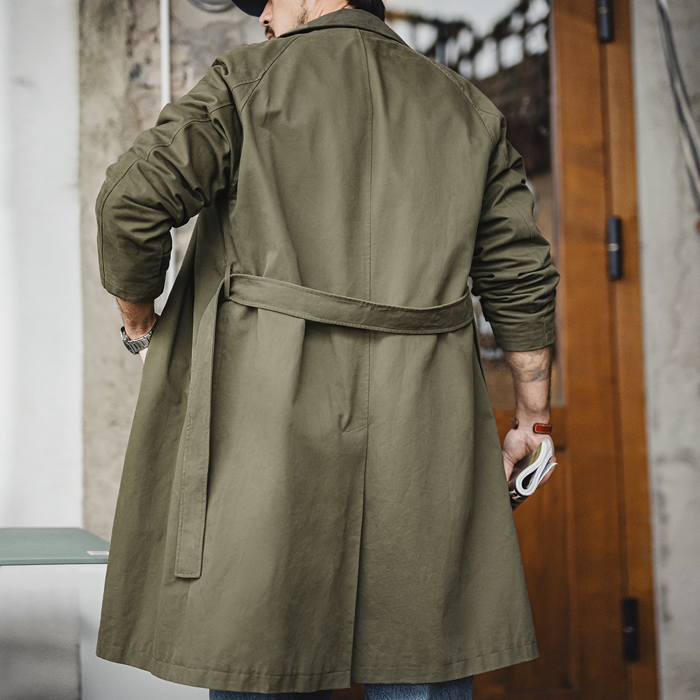 Gabardina estilo años 50 MADEN