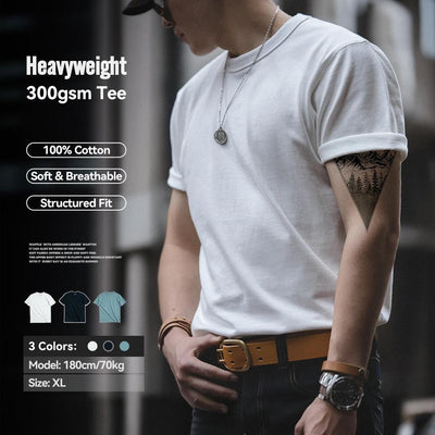 MADEN 300g Blank T-Shirt – 100% Cotton