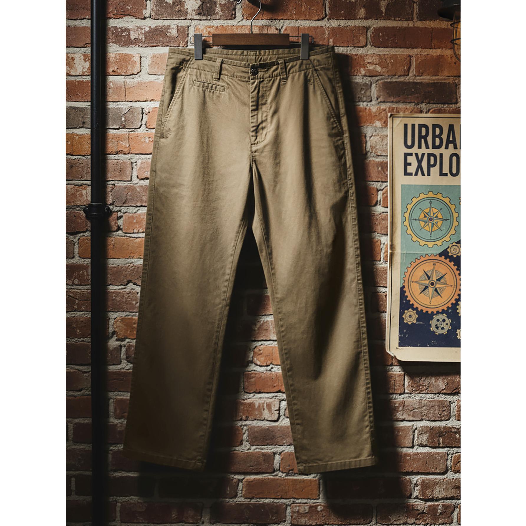 MADEN Cotton Chino Pants