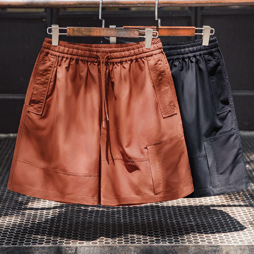 Pantalones cortos cargo utilitarios retro MADEN con seis bolsillos