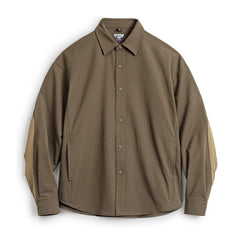 MADEN Safari Hemdjacke mit Ellbogen-Patches