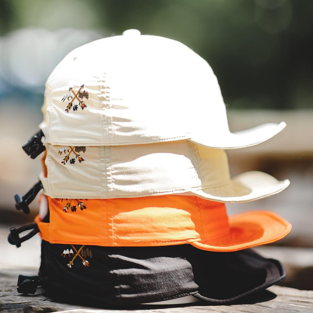 MADEN Herren Leichte Faltbare Outdoor Cap mit Schirm