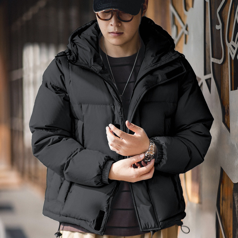 MADEN Men's Detachable Sleeve Down Puffer Vest Jacket