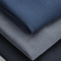 MADEN Herren Schwergewicht Gerippter Rollkragen Slim-Fit Pullover