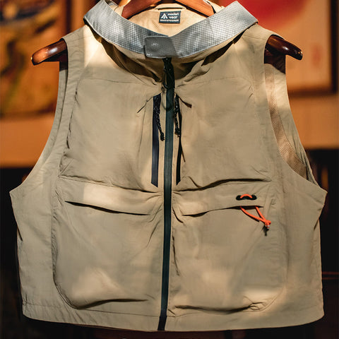 MADEN Outdoor Quick-Dry Multi-Pocket Vest
