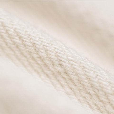 MADEN Weißer 11,2-Unzen-Jeansmantel, Jacke mit Umlegekragen, lockere, lässige, einreihige Jeansjacke, Damenbekleidung 