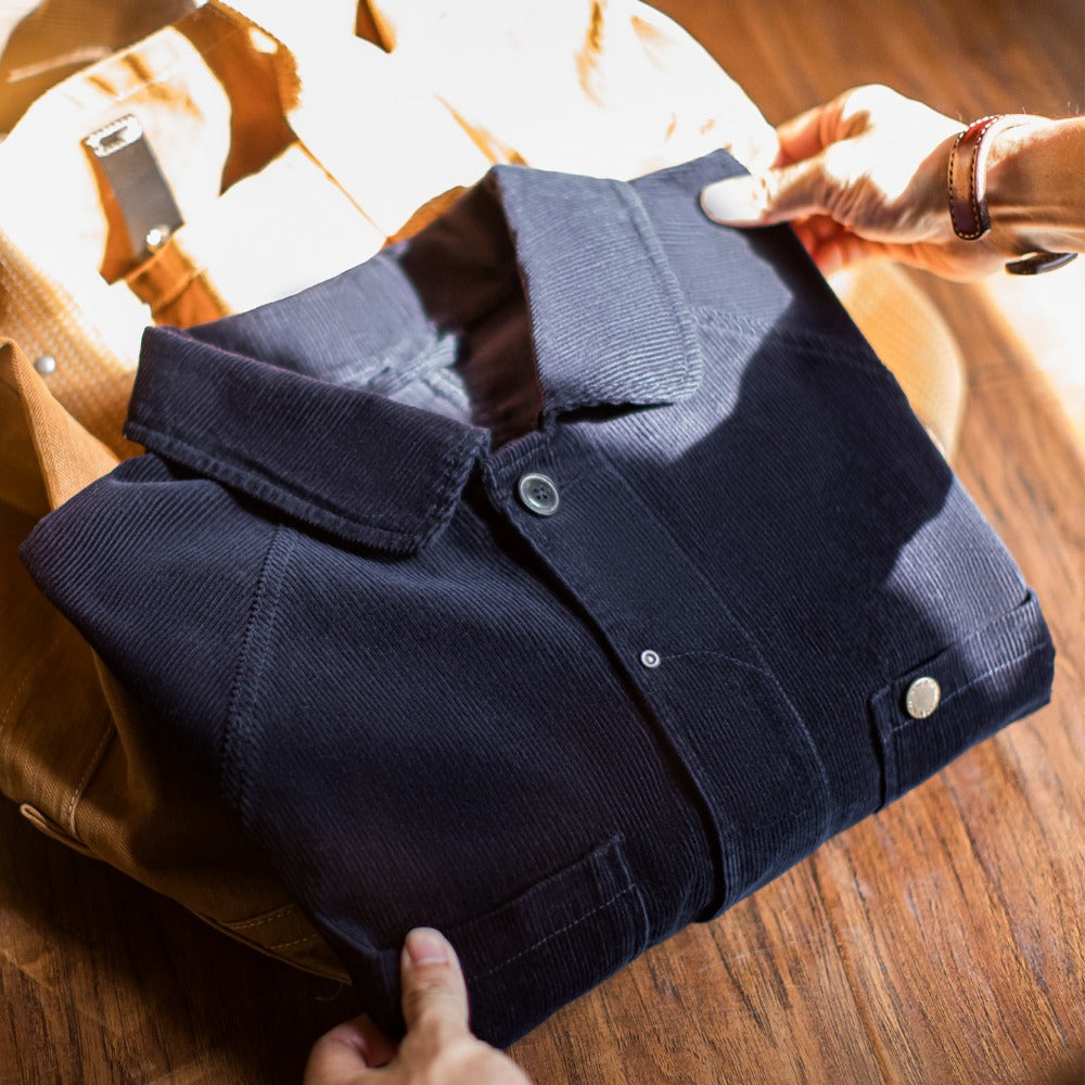 Chaqueta de pana con cuatro bolsillos MADEN