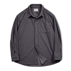 MADEN Herren Retro Corngrain Kariertes Button-Down Hemd