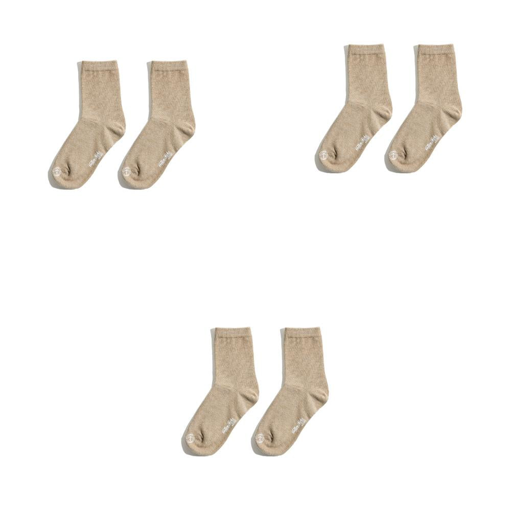MADEN Retro Anker Print Mid-Top Baumwollsocken