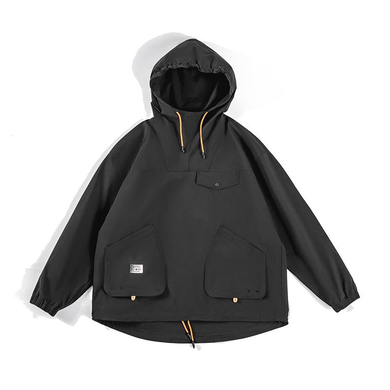 MADEN Herren Outdoor Kapuzenjacke