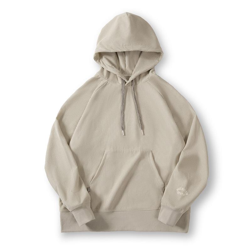 MADEN Damen Raglanärmel Bestickter Rundhals Pullover