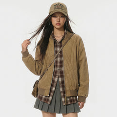 MADEN FLASH Bestickte Baseballjacke