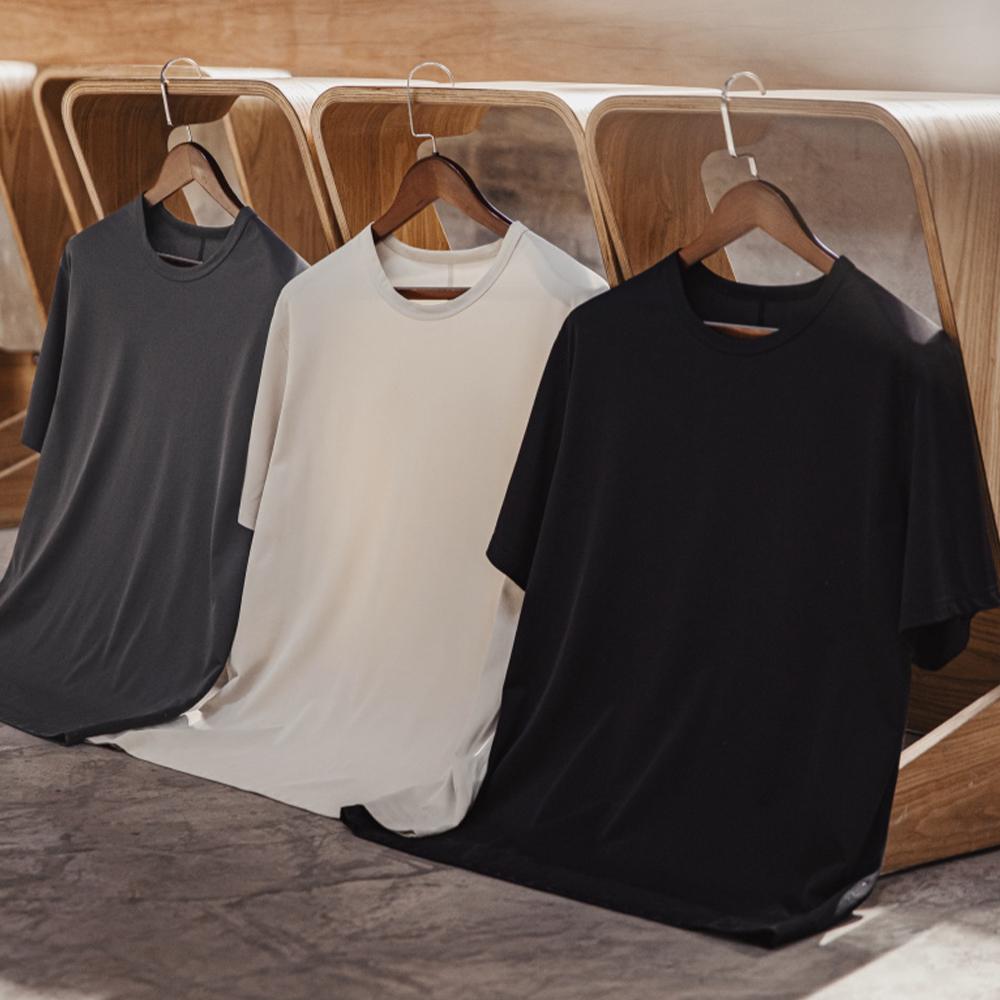 MADEN Ice‑Silk High‑Stretch Cooling T-shirt Men | Quick‑Dry Compression Base‑Layer Moisture‑Wicking Tee Summer 2025 #iceSilkTee