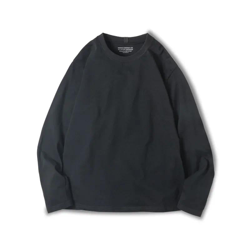 MADEN 300gsm Langarmshirt – 100% Baumwolle