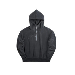 Sudadera con capucha de forro polar doble cara de algodón pesado MADEN
