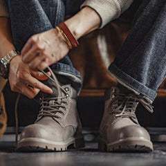 Botas de trabajo de cuero con tapa abatible MADEN Unbounded