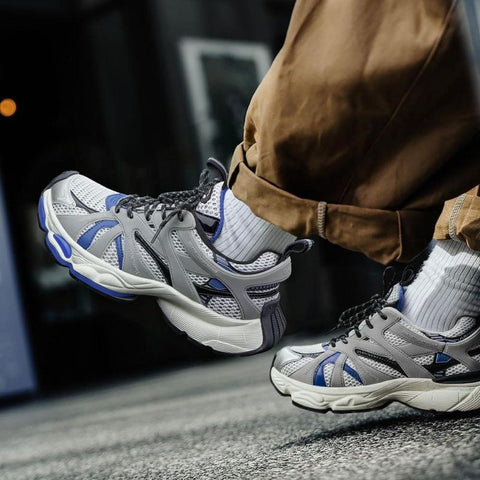 MADEN Retro Laufschuhe Herren Dicke Sohle Freizeit 