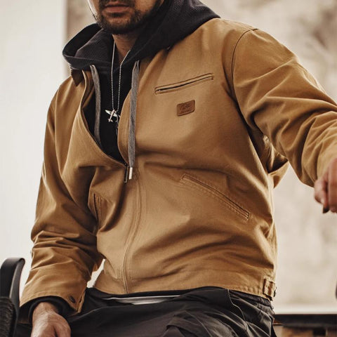 MADEN Detroit Jacke – 430 g/m² Canvas-Baumwolle, 100 % 