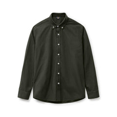 Camisa Oxford de algodón grueso para hombre MADEN con botones