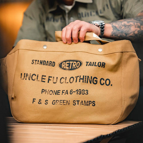 MADEN Canvas-Tragetasche 