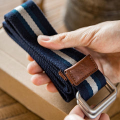 Cinturón de lona estilo preppy - Unisex MADEN